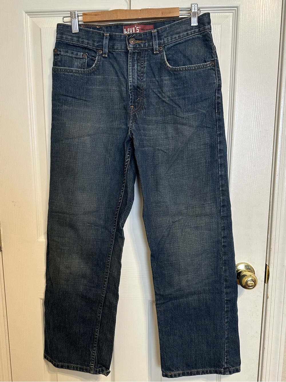 Levi's Men's Indigo 569 Loose Straight Leg Jeans